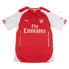 Retrô Arsenal Casa Camisa 2014/15 Vermelho