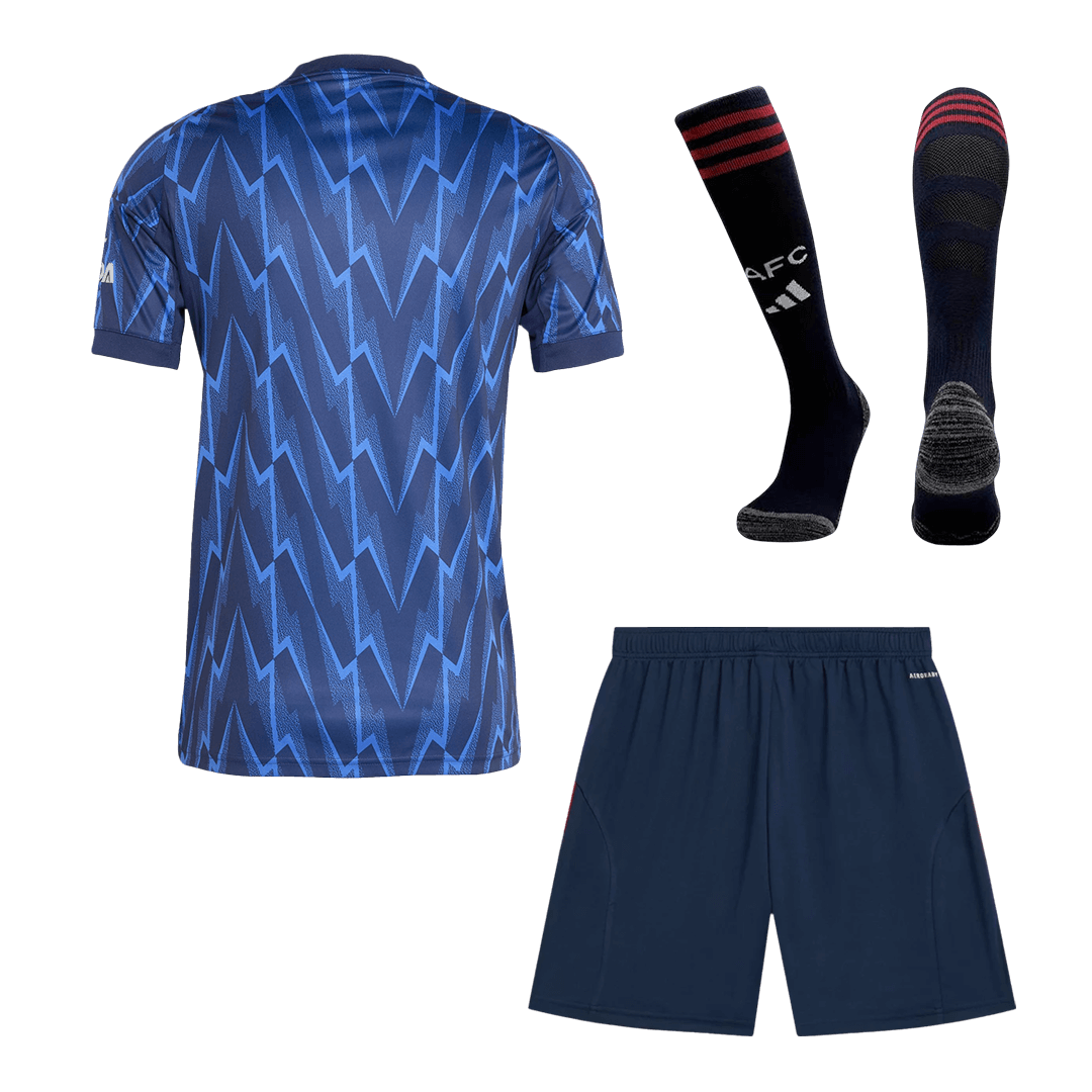 Arsenal 
 Fora Camisa Conjunto(Camisa+Calções+Meias) 2025/26 Azul