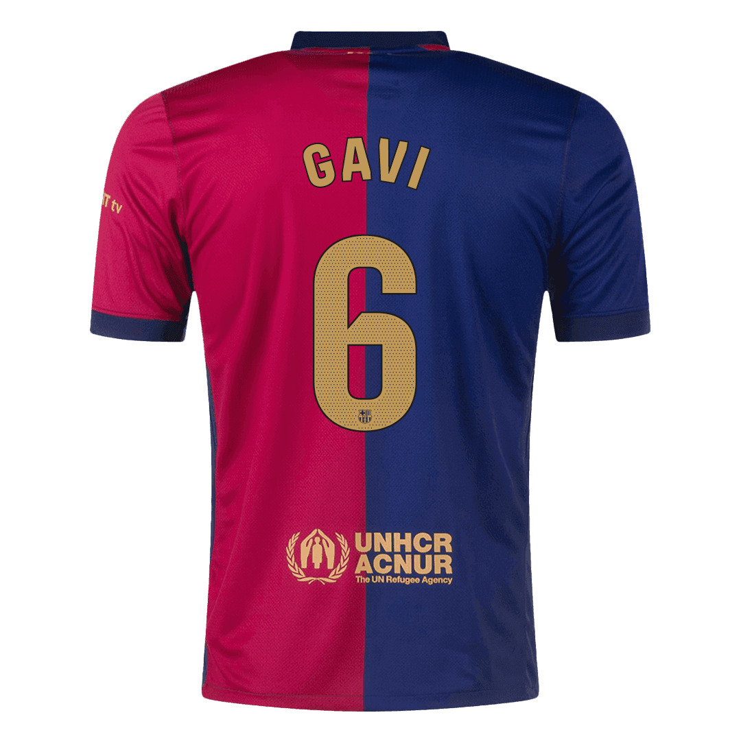 GAVI #6 Barcelona Home football shirt 2024/25