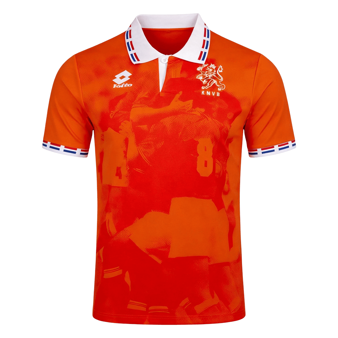 Retrô Países Baixos Casa Camisa 1996 Laranja