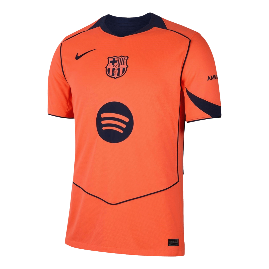 Barcelona Fora Terceira Camisa 2025/26- Laranja