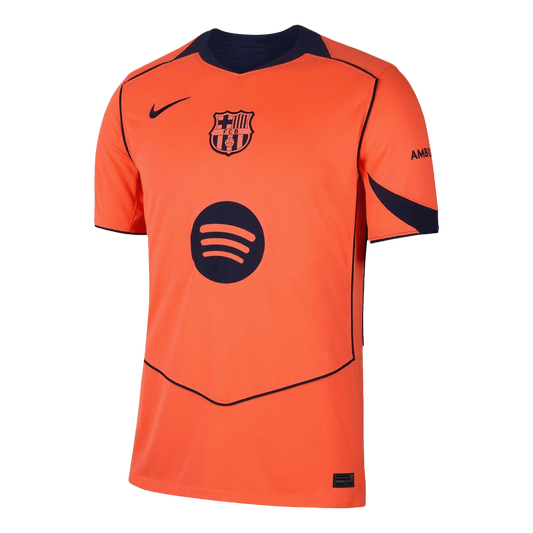 Barcelona Fora Terceira Camisa 2025/26- Laranja