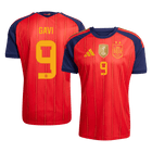 GAVI #9 Spain Casa Copa do Mundo Camisa 2026 Vermelho
