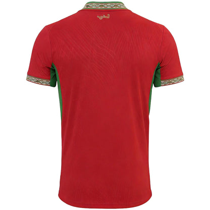 Morocco Casa Copa do Mundo Futebol Camisas 2026 Vermelho