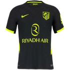 Versão do Jogador Atletico Madrid Fora Futebol Camisas 2026/27 Preto