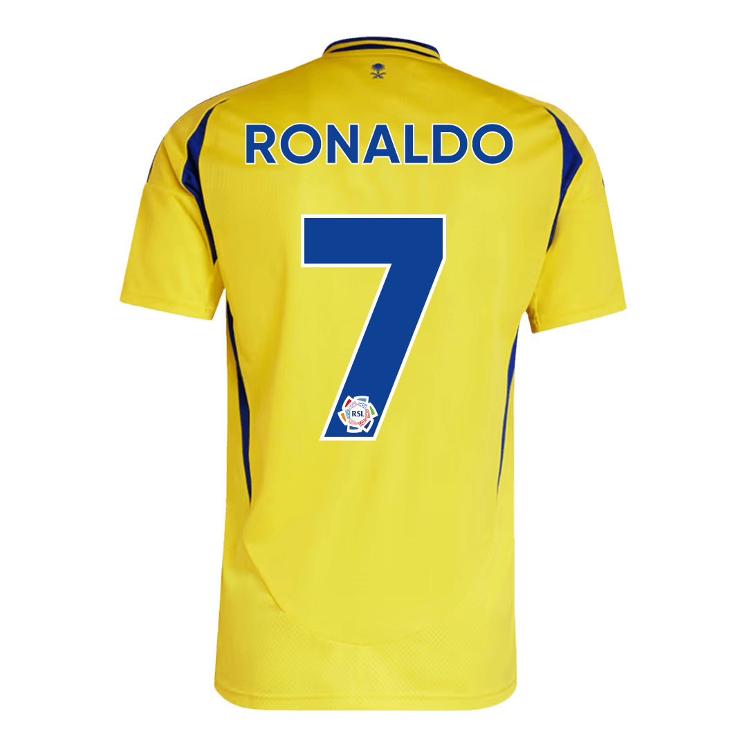 Custom Al Nassr Jersey RONALDO #7 Home Football Shirt 2024/25