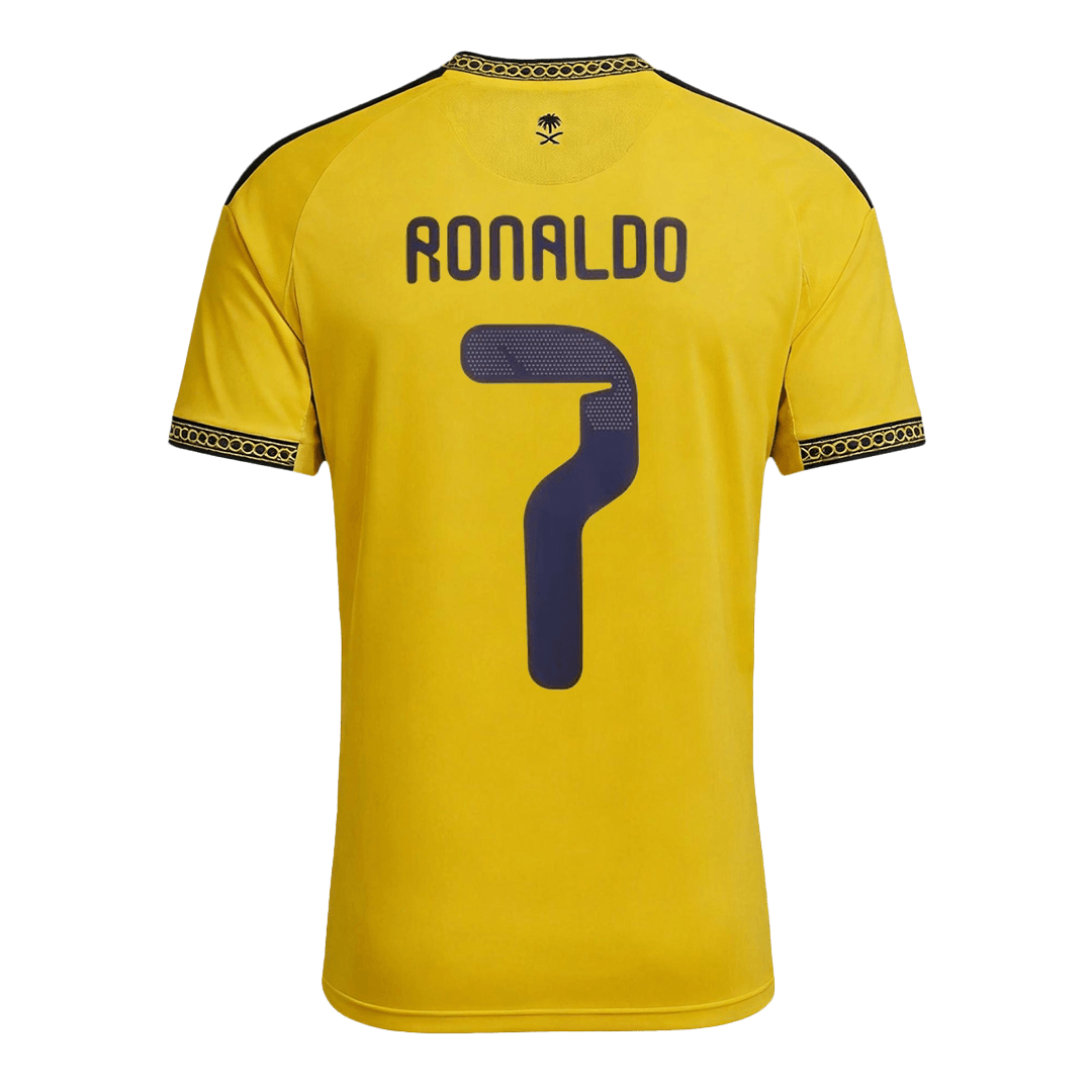 RONALDO #7 Al Nassr Casa Camisa 2026/27 Amarelo