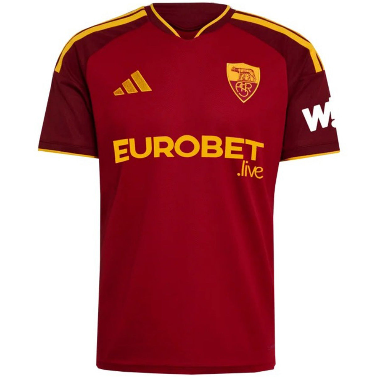 Roma Casa Camisa 2026/27 Vermelho