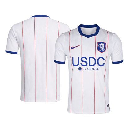 Versão do Jogador Chelsea Terceira Futebol Camisas 2026/27 Branco