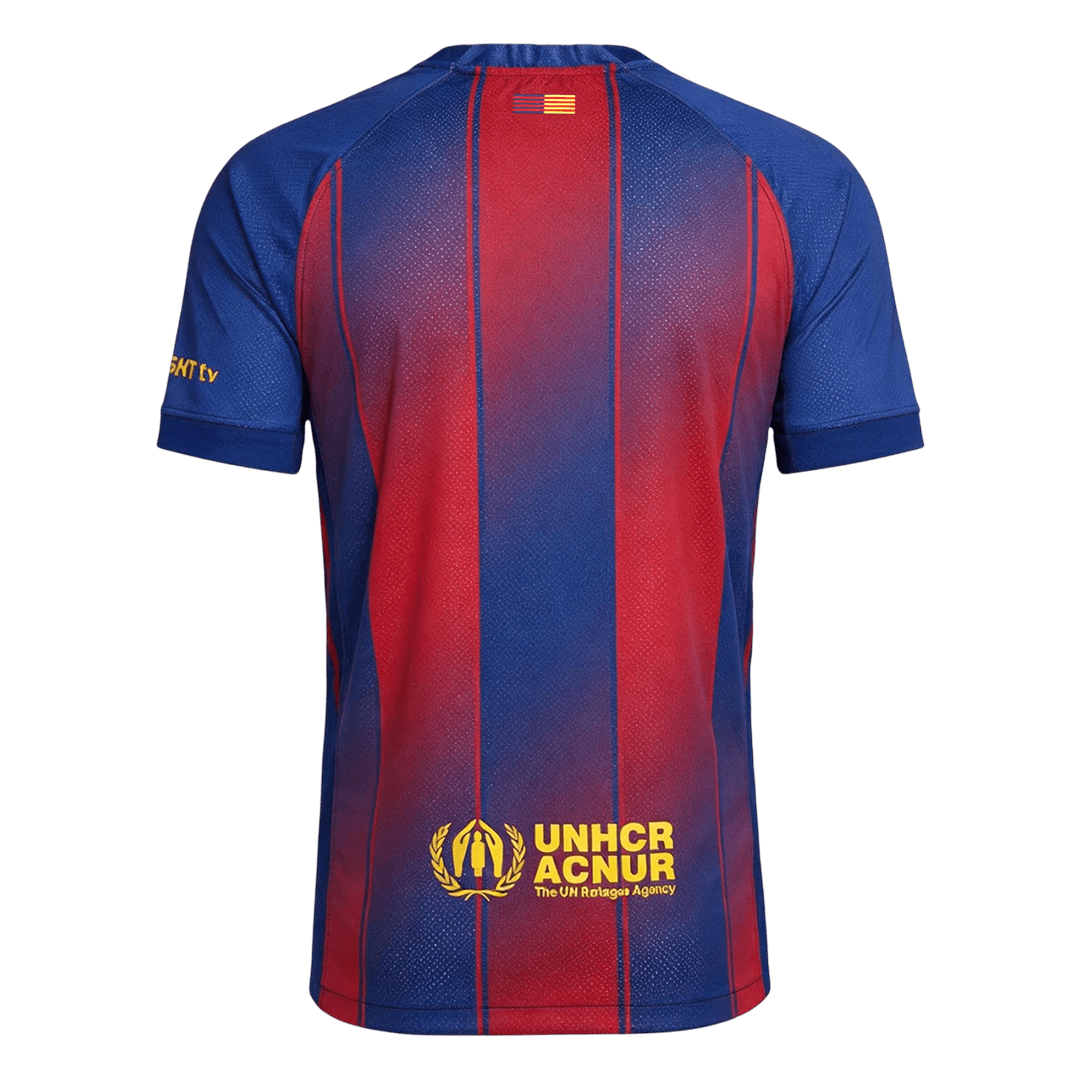 Barcelona Casa Camisa 2025/26 Vermelho&Azul