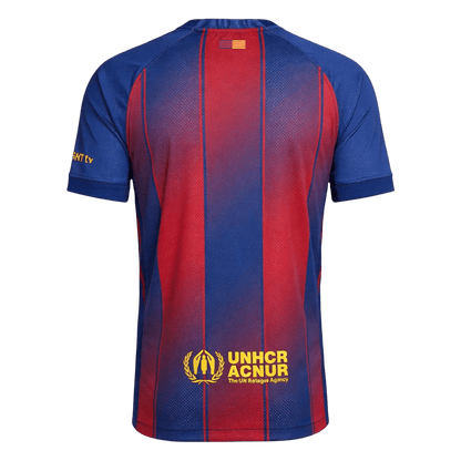Barcelona Casa Camisa 2025/26 Vermelho&Azul
