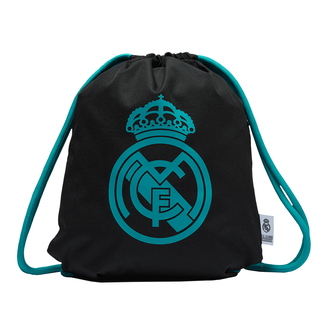 Real Madrid Mochila De Ginástica Preta