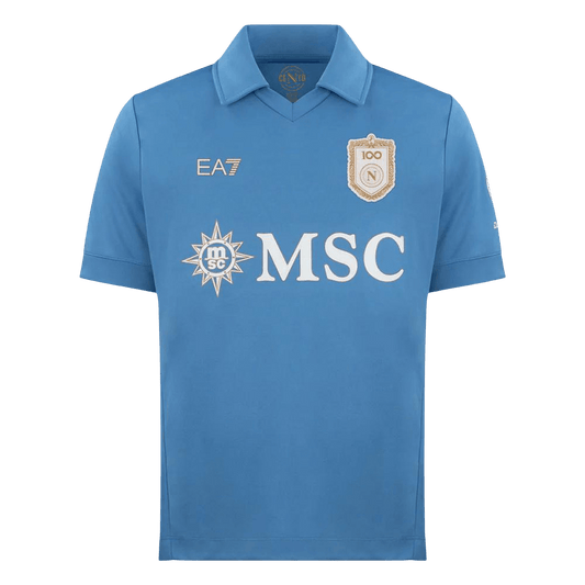 Napoli Casa Camisa 2026/27 Azul