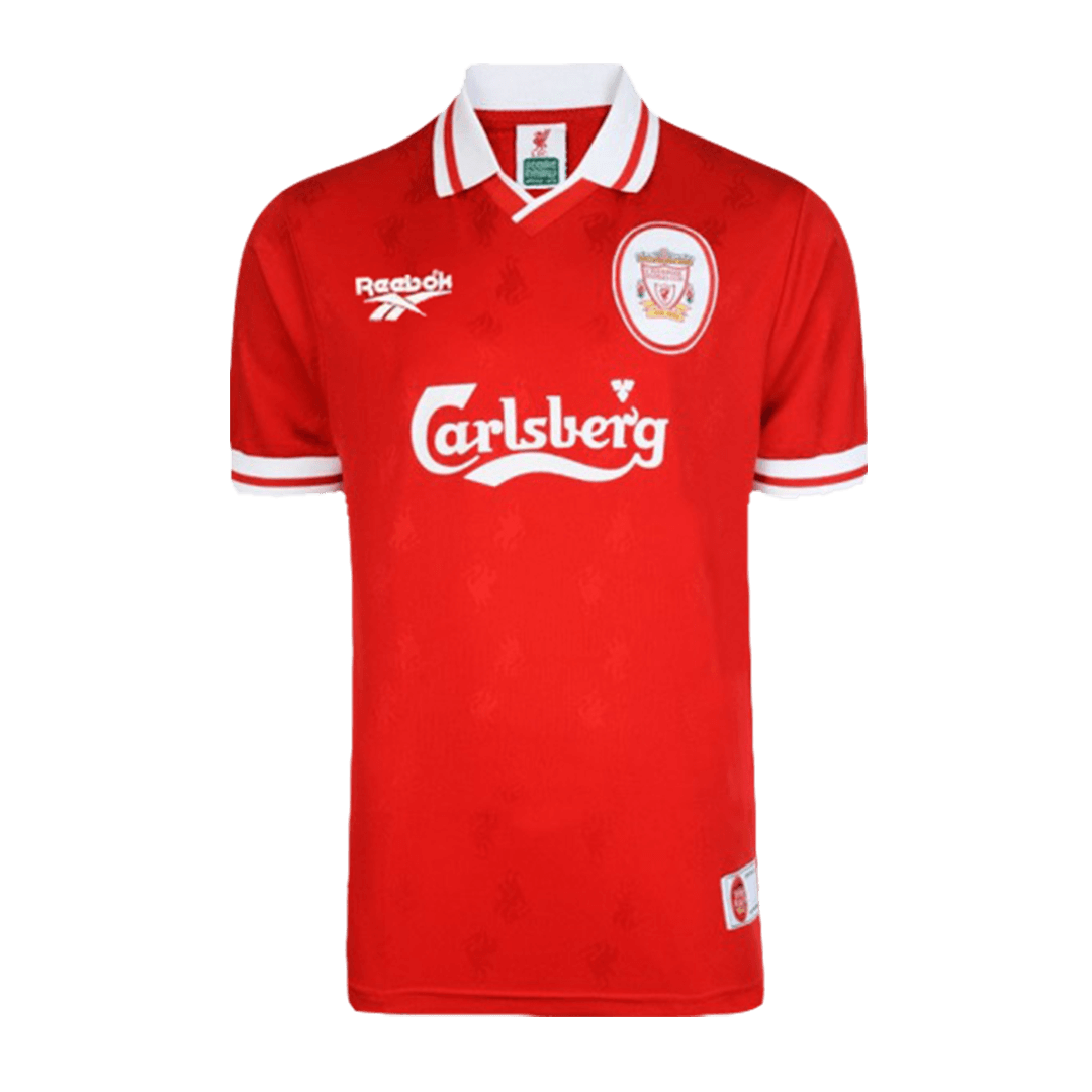 Camisola de futebol retro do Liverpool 1996/97