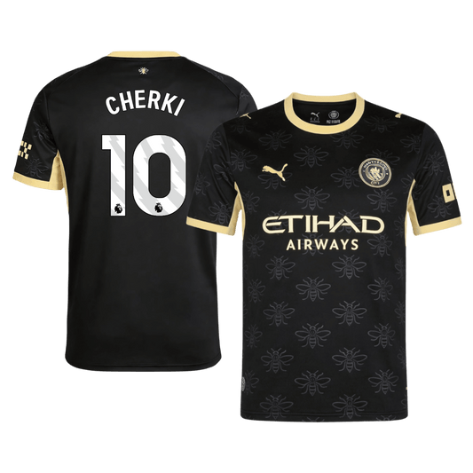 CHERKI #10 Manchester City Fora Camisa 2026/27 Preto