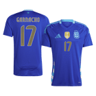 Camisola personalizada GARNACHO #17 Argentina Soccer Jersey Away