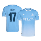 ENZO #17 Manchester City Casa Camisa 2026/27 Azul UCL