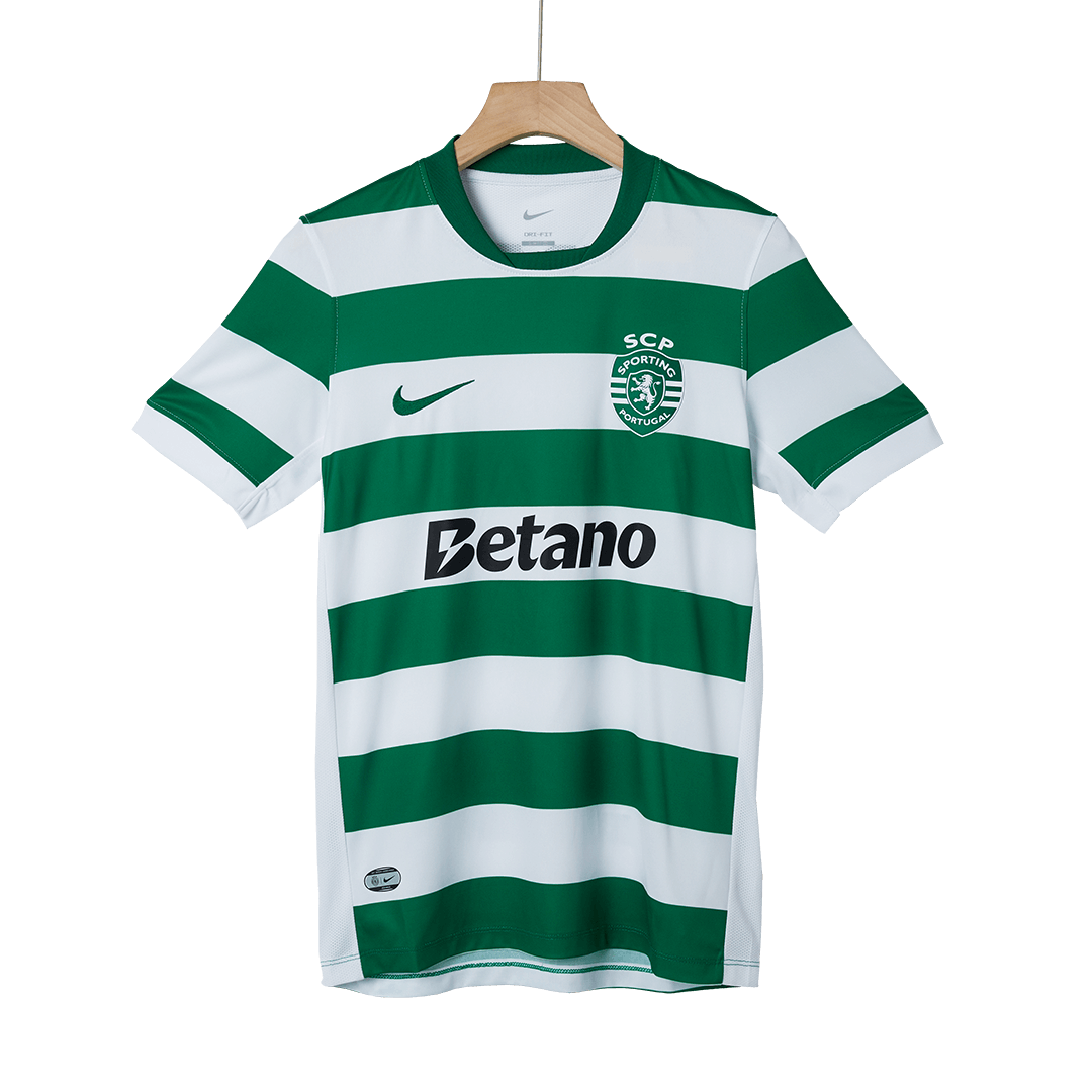 Sporting CP Casa Camisa 2025/26-Verde&branco
