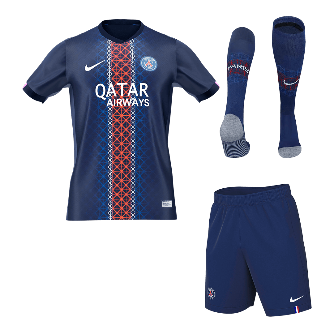 PSG 
Casa 
 Camisa 
Conjunto (Camisa + Calções + Meias) 
2025/26