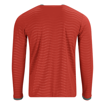 Portugal Casa Manga comprida Camisa 2026 Vermelho