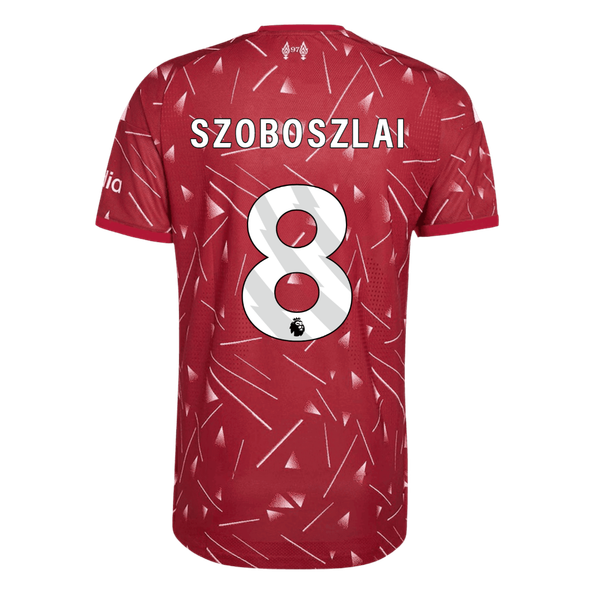 Versão do Jogador SZOBOSZLAI #8 Liverpool Casa Futebol Camisas 2026/27 Vermelho