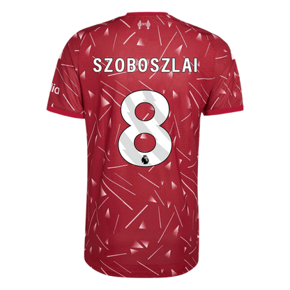 Versão do Jogador SZOBOSZLAI #8 Liverpool Casa Futebol Camisas 2026/27 Vermelho