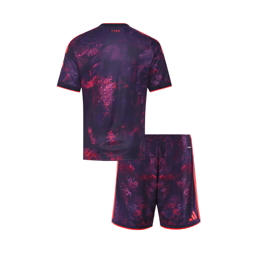 Bayern Munich Infantil 
 Terceira Futebol Camisa 2026/27 Roxo