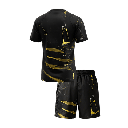 PSG Infantil 
 Futebol Camisa Conjunto (Camisa+Shorts) 2025/26 Preto