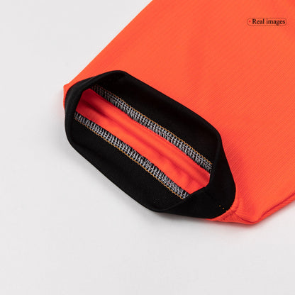 VIRGIL #4 Netherlands Casa Copa do Mundo Camisa 2026 Laranja