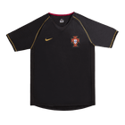 Portugal Retro Jersey Fora Camisa de Futebol 2006
