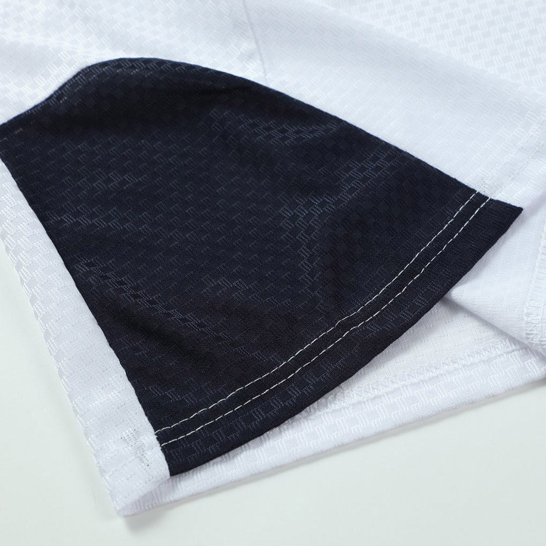 Versão Do Jogador Argentina Copa do Mundo Camisa Conjunto(Camisa+Calções) 2026 Branco - camisola de futebol para