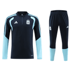 Argentina Zíper Moletom Conjunto (Top+Calças) 2026