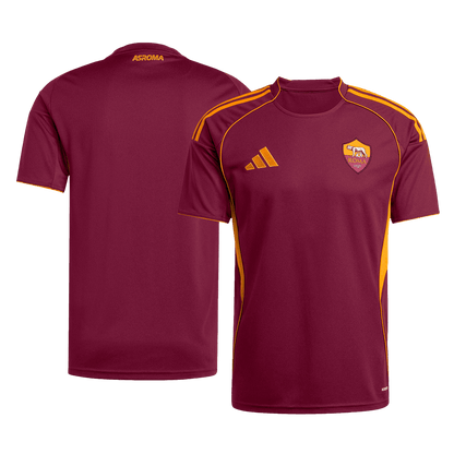 Roma Casa Camisa  Conjunto(Camisa+Calções) 2025/26 Vermelho