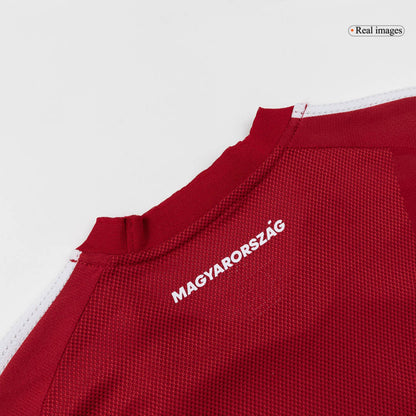 Versão do Jogador Hungría Casa Copa do Mundo Futebol Camisas 2026 Vermelho