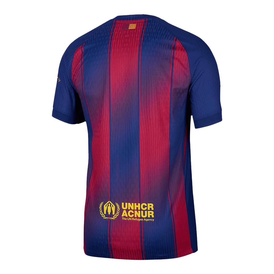Versão do Jogador Barcelona Casa Camisas 2025/26