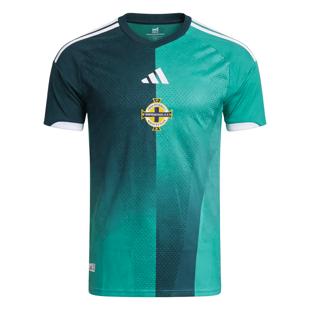 Versão do Jogador Northern Irlanda Casa Copa do Mundo Futebol Camisas 2026 Verde