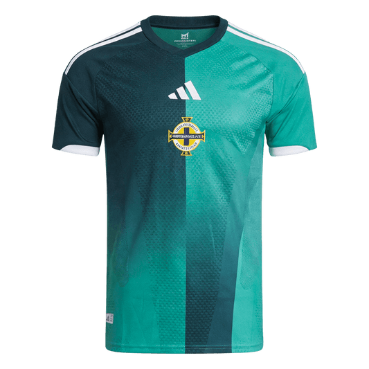 Versão do Jogador Northern Ireland Casa Copa do Mundo Futebol Camisas 2026 Verde