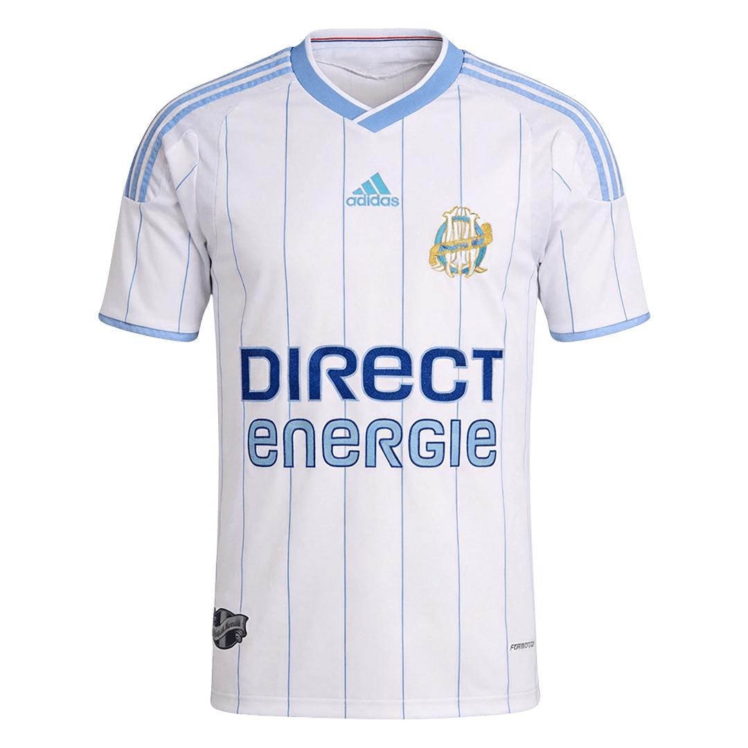 Retrô Marseille Casa Camisa 2009/10 Branco