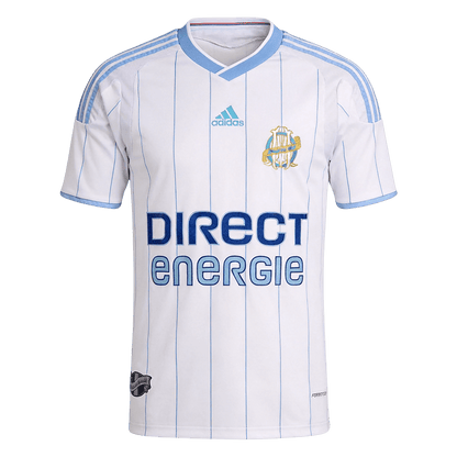 Retrô Marseille Casa Camisa 2009/10 Branco