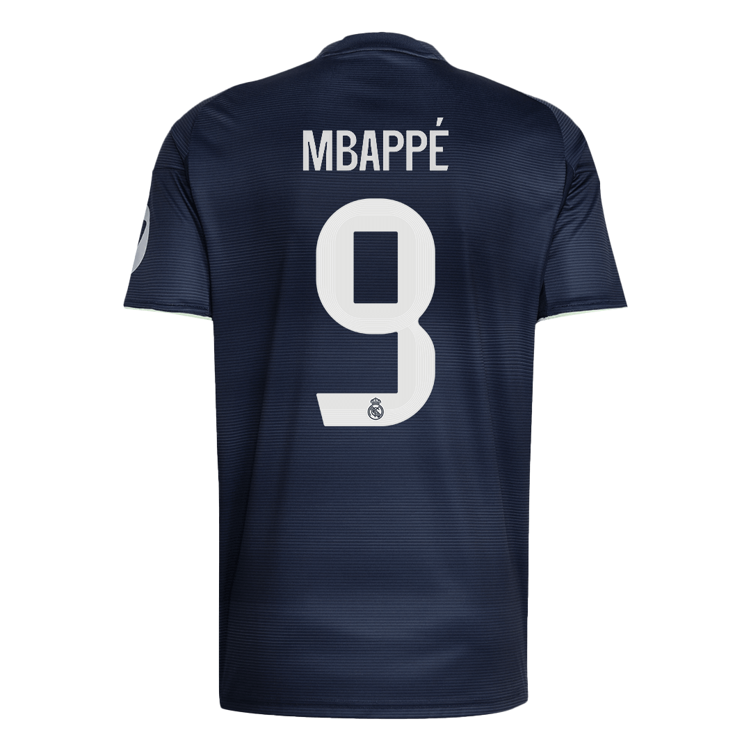 MBAPPÉ #9 Real Madrid Fora Camisa 2025/26- Marinha