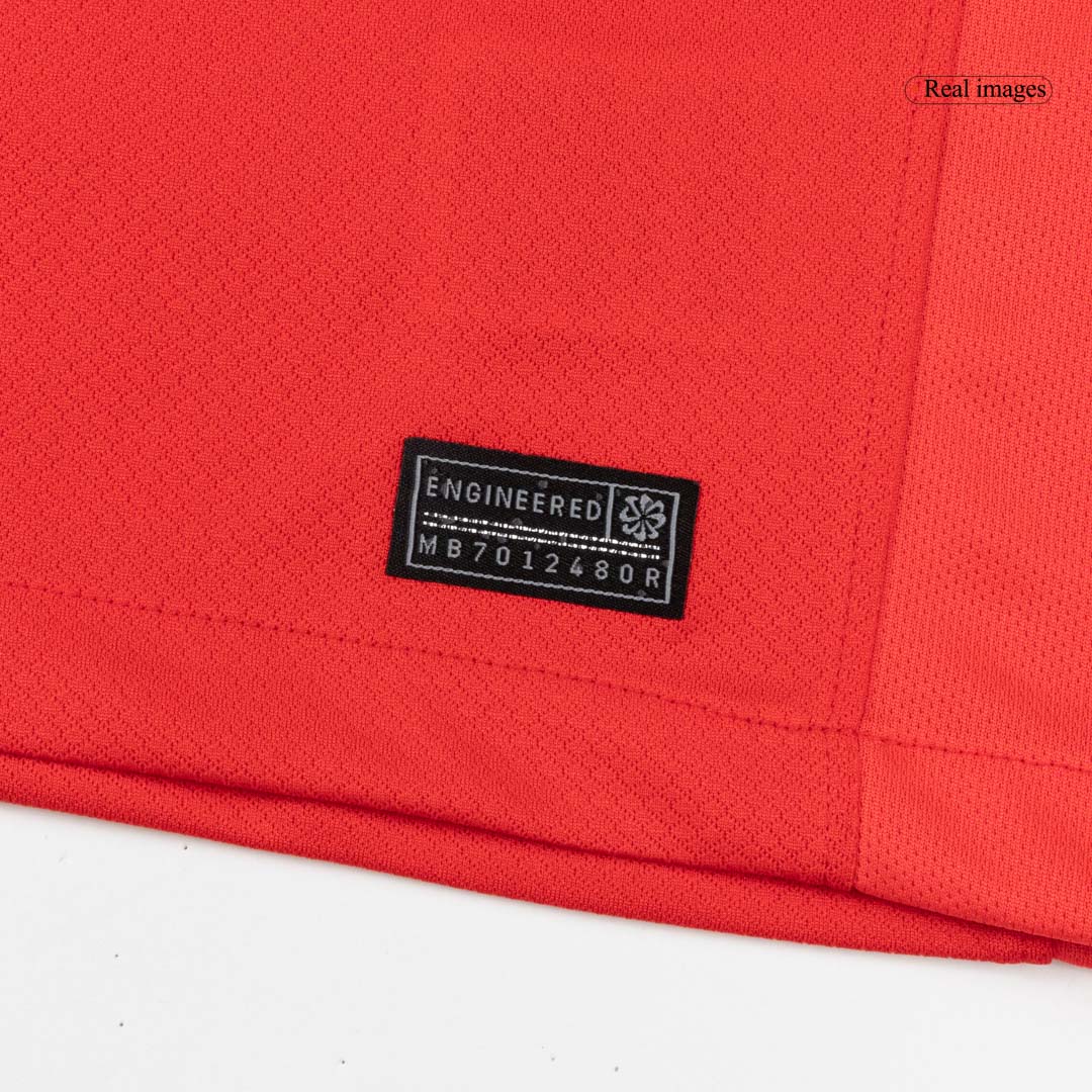 PSG Fora Terceira Camisa Conjunto (Camisa+Calções) 2025/26 Vermelho