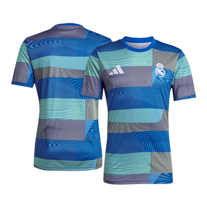 Real Madrid Pré-Jogo Futebol Camisa 25/26 Azul