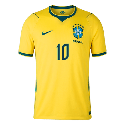 NEYMAR JR. #10 Brazil Casa Copa do Mundo Camisa 2026 Amarelo