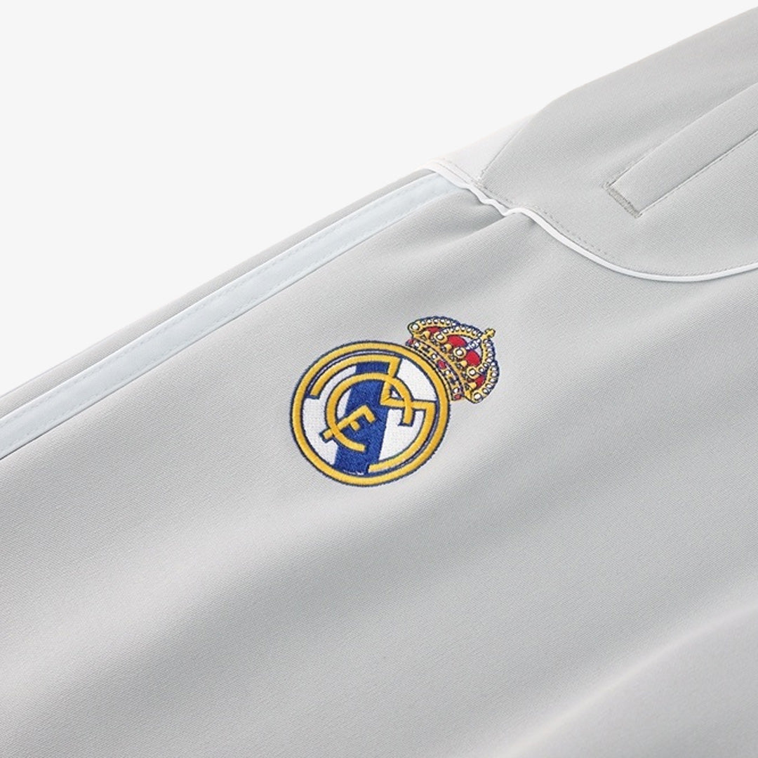 Real Madrid Formação Blusão 2025/26 Cinza