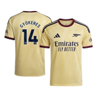 GYÖKERES #14 Arsenal Terceira Camisa 2026/27 Amarelo