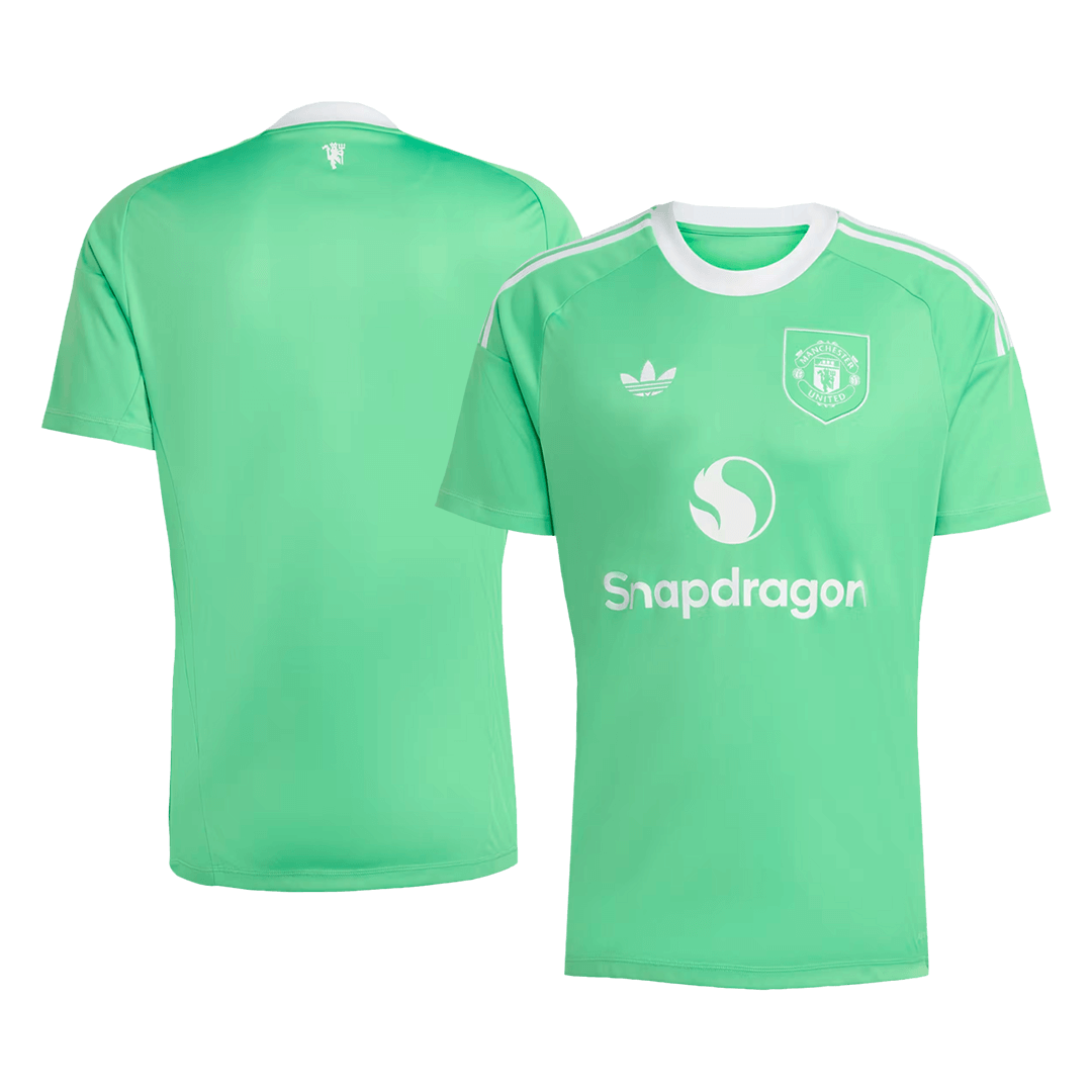 Manchester United Goleiro Camisa 2025/26 Verde