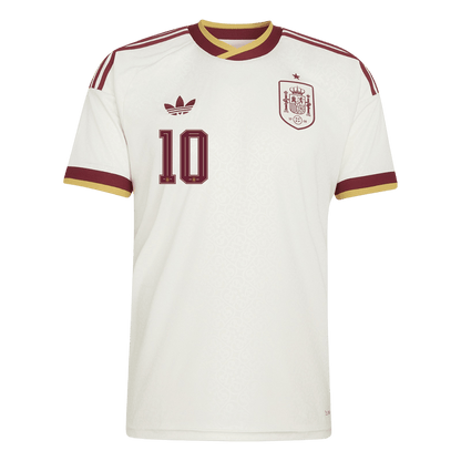 OLMO #10 Spain Fora Copa do Mundo Camisa 2026 Branco