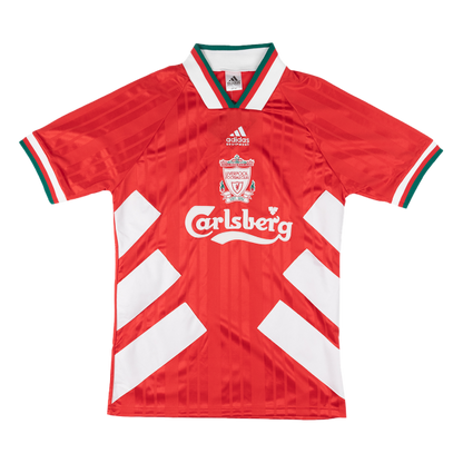 Retrô Liverpool Casa Camisa 93/95 Vermelho