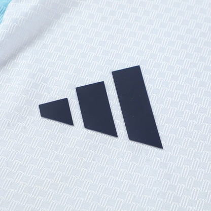 Versão Do Jogador Argentina Copa do Mundo Camisa Conjunto(Camisa+Calções) 2026 Branco - camisola de futebol para
