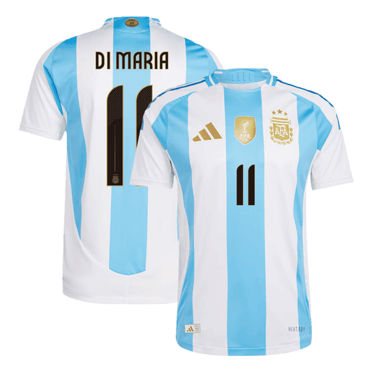 Camisola de futebol aut¨ºntica DI MARIA #11 Argentina Home Shirt 2024